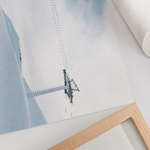 Fali poszter Zimní krajina