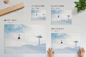 Fali poszter Zimní krajina