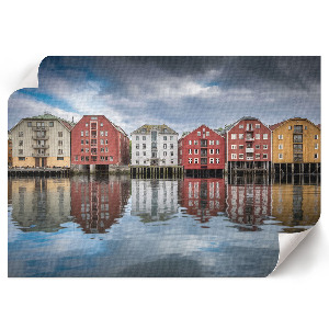 Fali poszter Městská reflexe