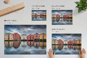 Fali poszter Městská reflexe