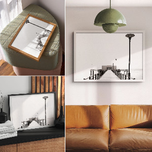 Poszter Monochromatický klid