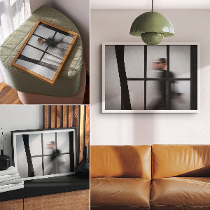 Poszter nyomtatás Dynamická silueta