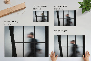 Poszter nyomtatás Dynamická silueta