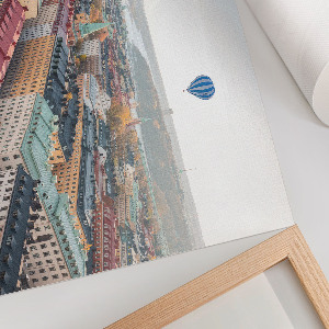 Poszter Balón nad městem