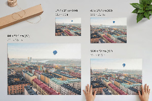 Poszter Balón nad městem