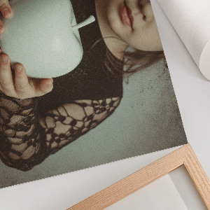 Poszter Dívka s jablkem