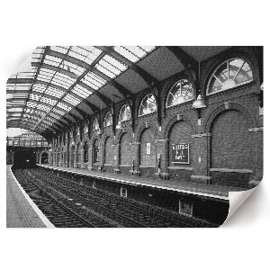 Plakát Klasické vlakové nádraží