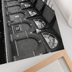 Plakát Klasické vlakové nádraží