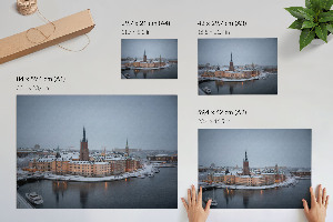 Poszter nyomtatás Zimní panorama