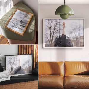 Fali poszter Elegantní balet