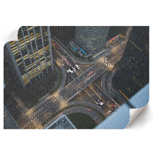 Fali poszter Městský hluk