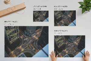 Fali poszter Městský hluk