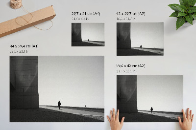 Poszter „Minimalistická scéna”