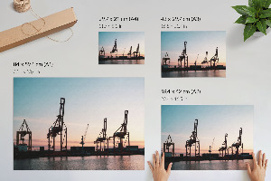 Poszter nyomtatás Průmyslový přístav