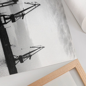 Fali poszter Přístavní jeřáby