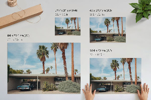 Fali poszter Kalifornský klid