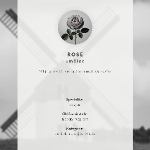 Plakát Větrný mlýn s koňmi