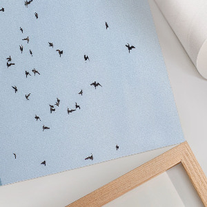 Fali poszter Ptáci za letu