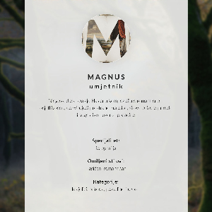 Poszter nyomtatás Běh lesem