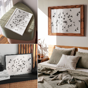 Poszter nyomtatás Létající ptáci