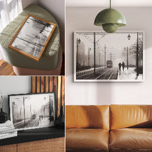 Fali poszter Městský mír