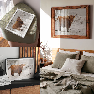 Plakát Zimní scéna