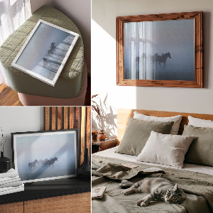 Poszter nyomtatás Cválající koně