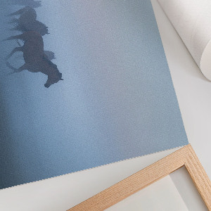 Poszter nyomtatás Cválající koně