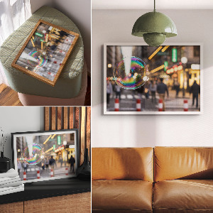 Fali poszter Městská magie