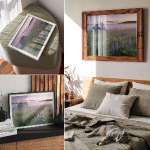 Fali poszter Mlžné ráno