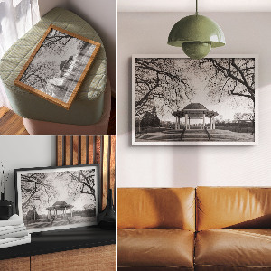 Fali poszter Městský altán