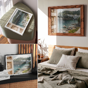 Plakát Přímořská krajina