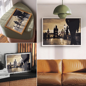 Poszter nyomtatás Historické město