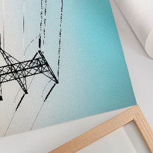 Poszter Ptáci na drátech