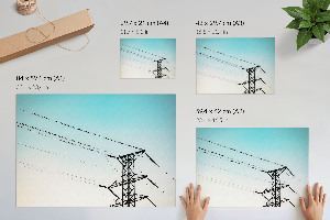 Poszter Ptáci na drátech