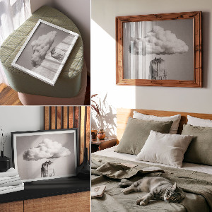 Poszter nyomtatás Hlava mraku