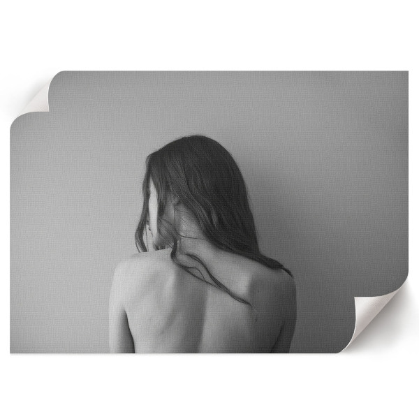 Plakát Černá a bílá silueta