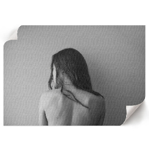 Plakát Černá a bílá silueta