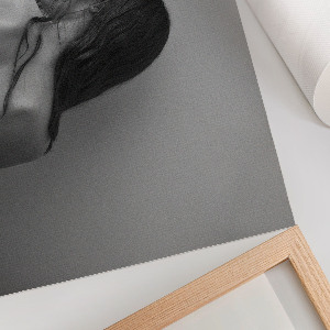 Plakát Černá a bílá silueta