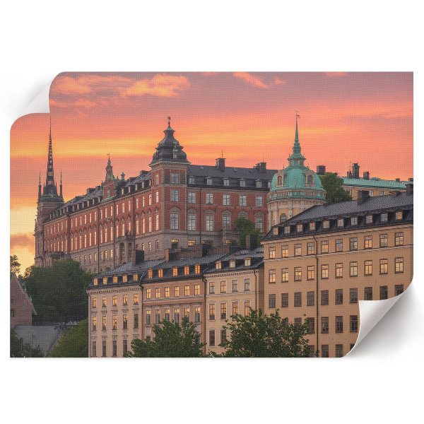 Poszter nyomtatás Městský západ