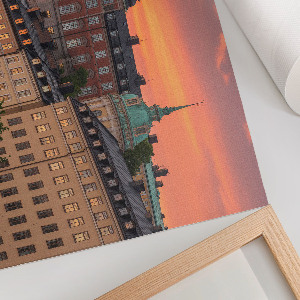 Poszter nyomtatás Městský západ