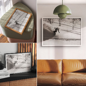 Fali poszter Bílé dobrodružství