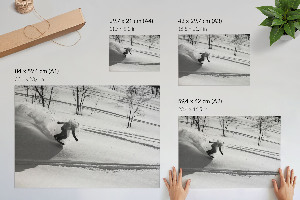 Fali poszter Bílé dobrodružství