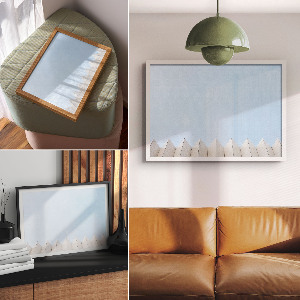 Poszter nyomtatás Geometrická fasáda