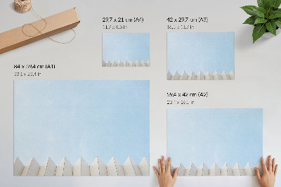 Poszter nyomtatás: geometrikus homlokzatmotívummal