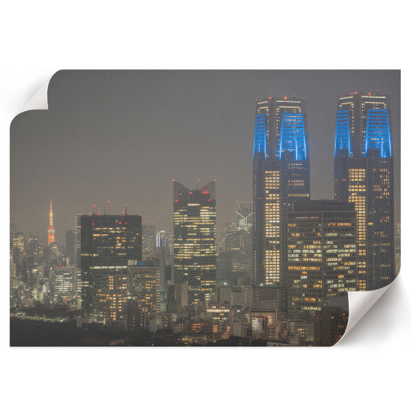 Fali poszter Noční město