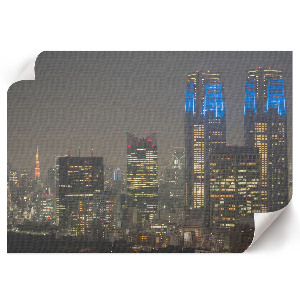 Fali poszter Noční město