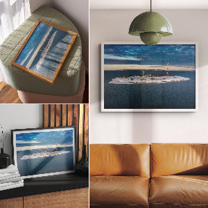 Fali poszter Zimní krajina