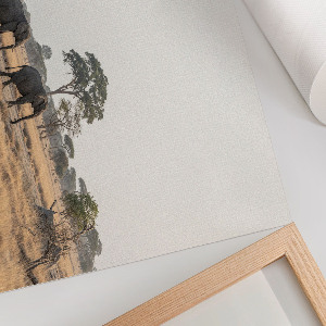 Poszter Africká savana