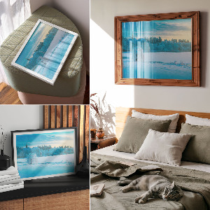 Poszter nyomtatás Zimní krajina